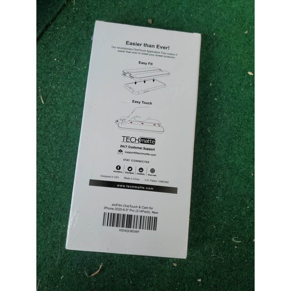 amFilm Auto-Alignment OneTouch Screen Protector for iPhone 17 Pro Max [6.9"]... - Picture 2 of 5